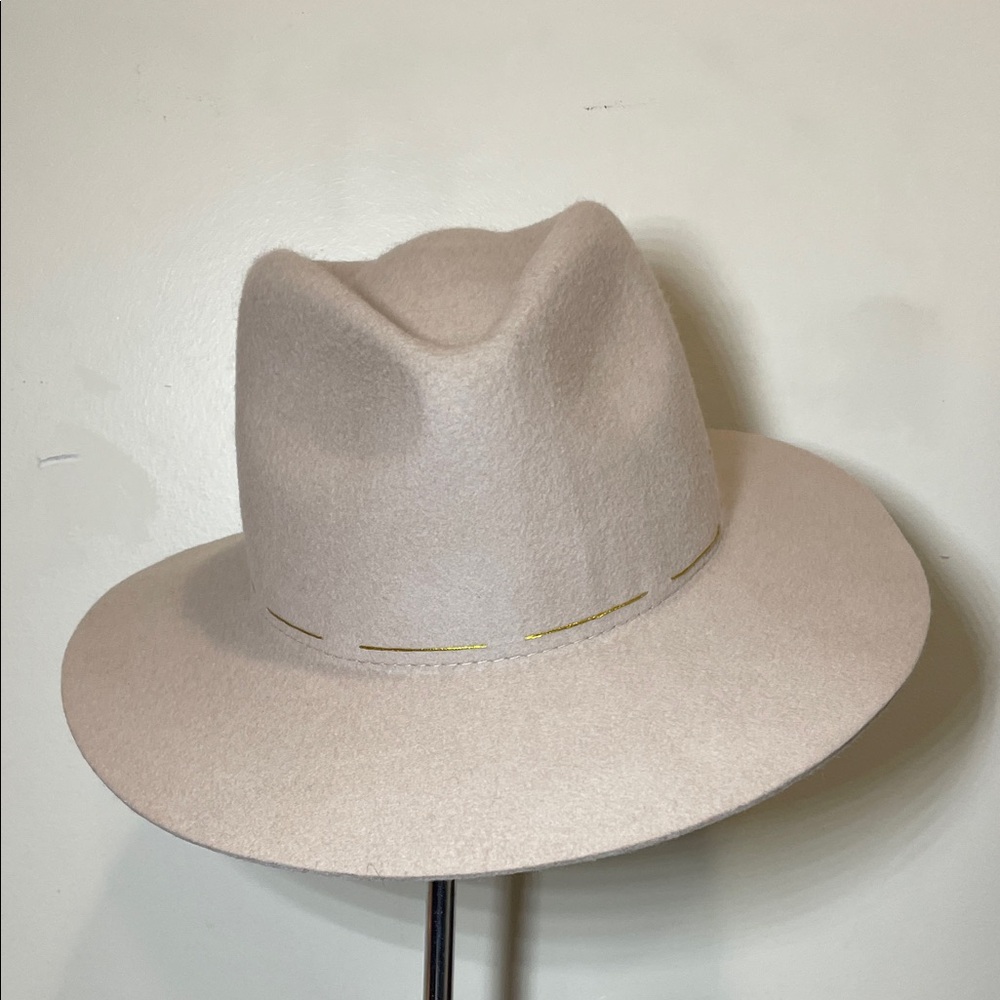 Morgan Taylor Elegant Cream Fedora